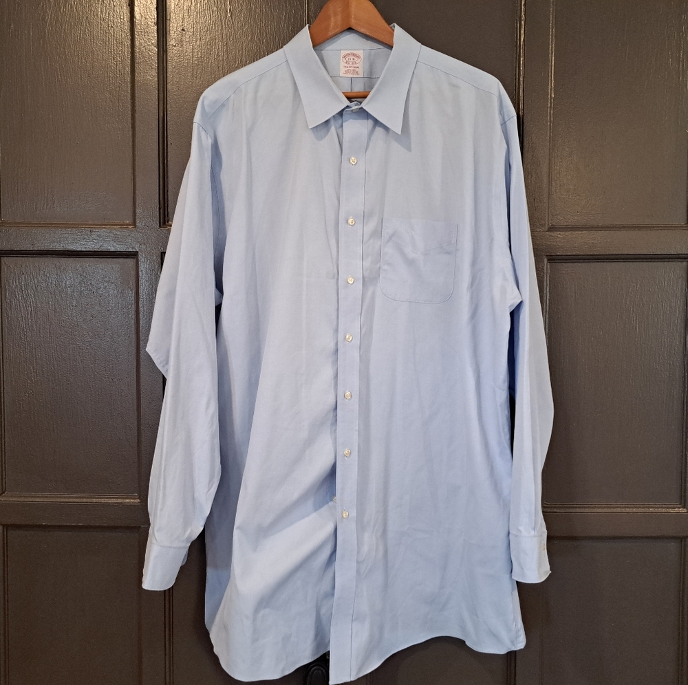 Light blue Brooks Brothers dress shirt